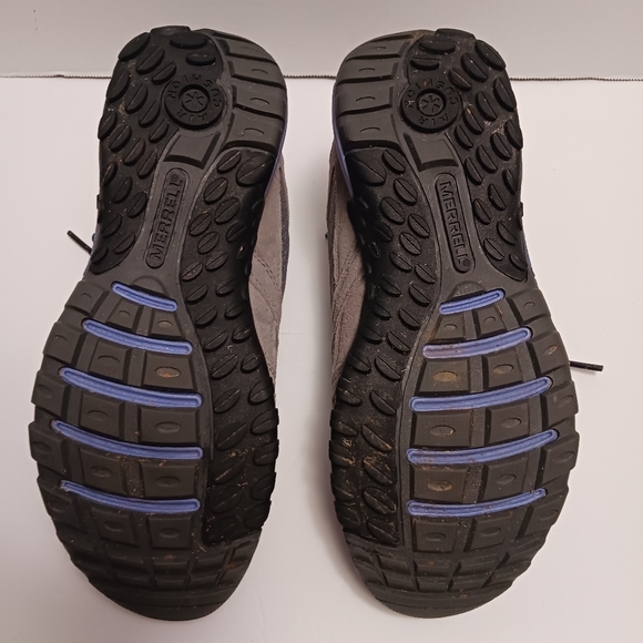 Merrell Women's Size 9 Performance Outdoor Shoes Wild Dove / Periwinkle Lace Up - Picture 6 of 11